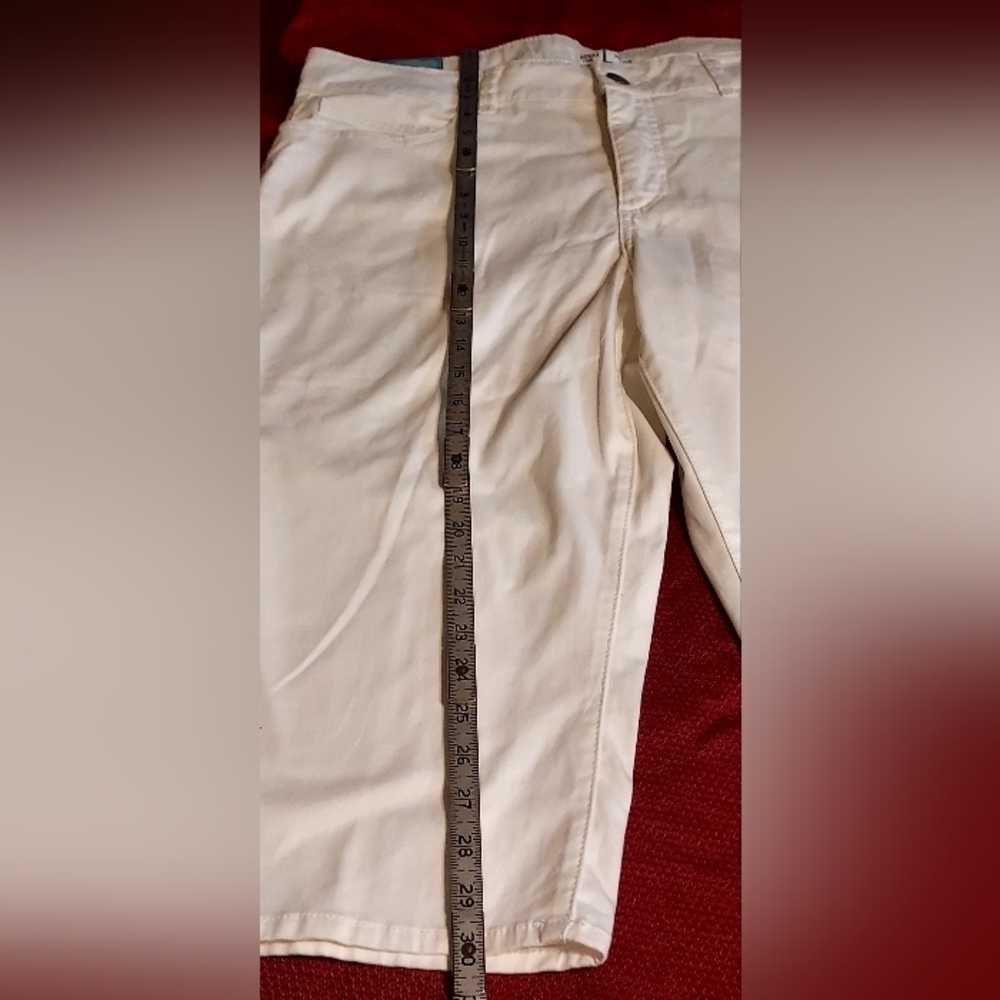 RIDERS by Lee women's capri slimming stretch MID Rise size 16 M - Picture 6 of 12